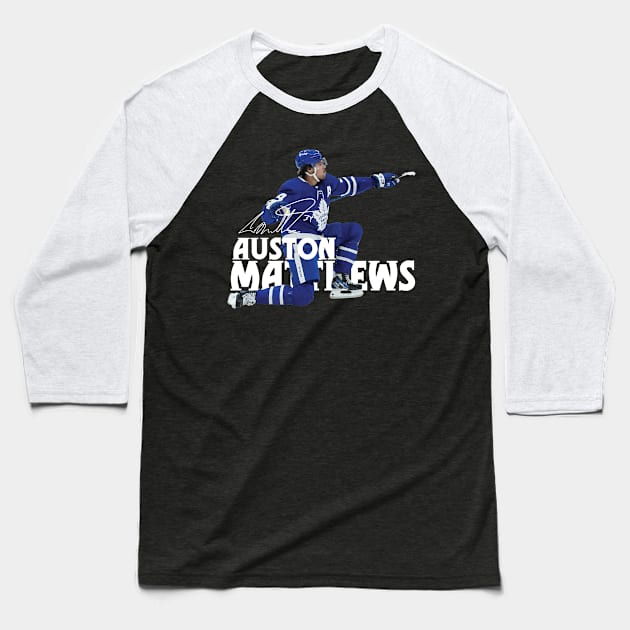 Auston Matthews Baseball T-Shirt by CovpaTees